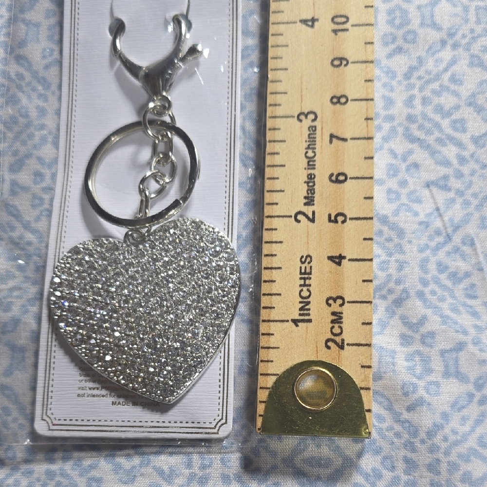 Heart Key Chain/Purse Charm
